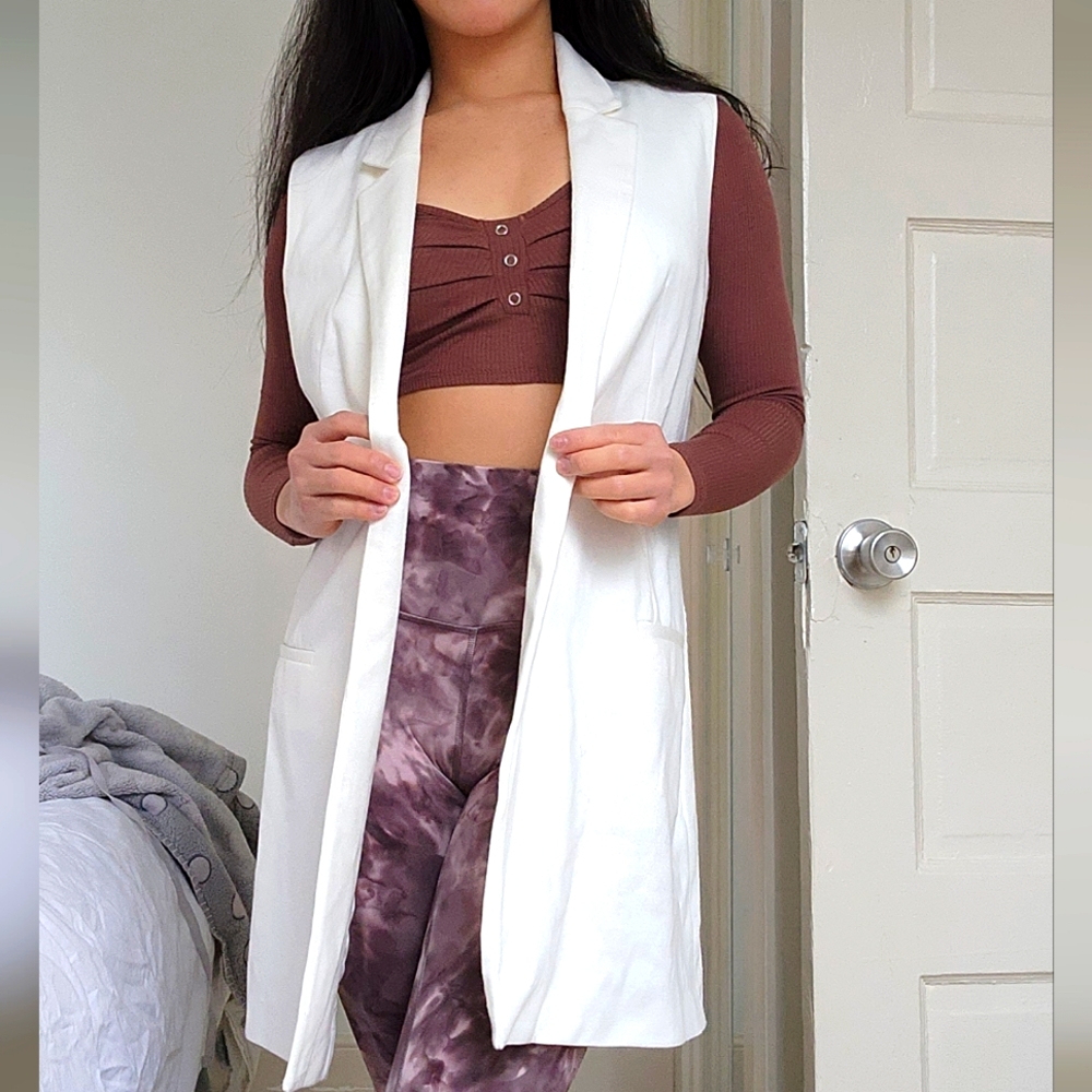Cream Vest